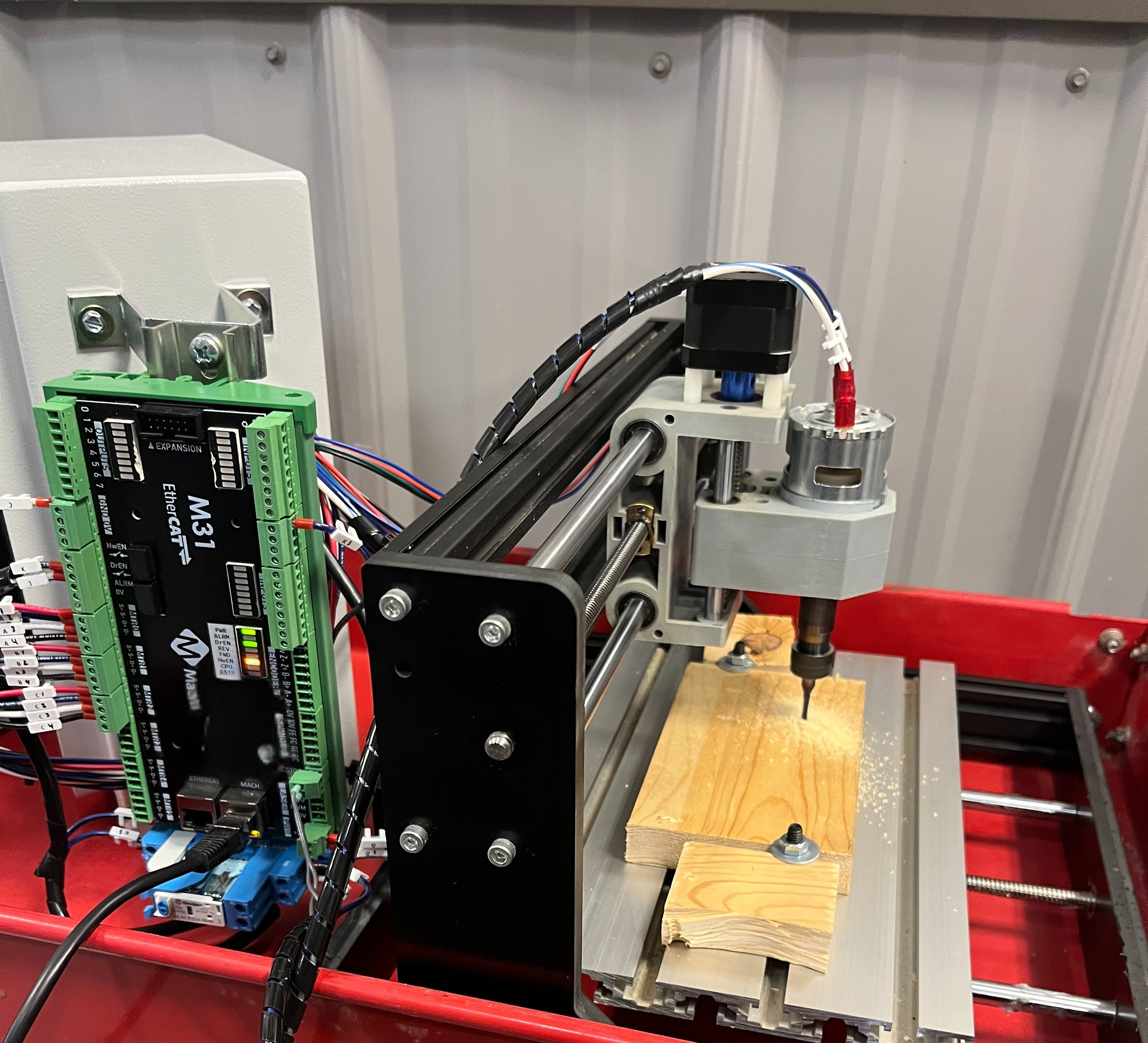 Desktop CNC Router Running MachPro | M31 Motion Controller